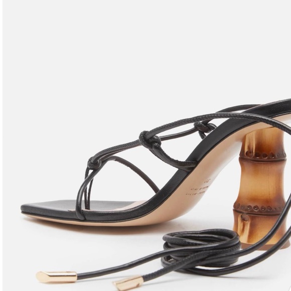 GIA COUTURE  2021 Bamboo Strappy heels - Picture 2 of 5